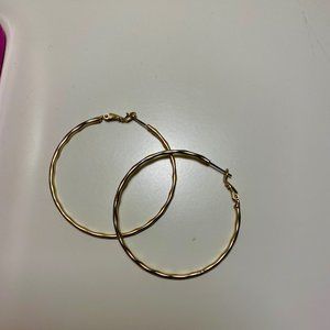 Gold Hoop Earrings